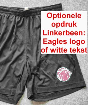 Trainingsshorts enkelzijdig zwart PRE-ORDER